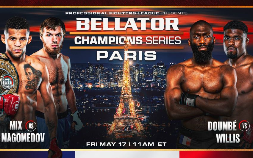 Прямая трансляция Bellator Champions Series: Paris