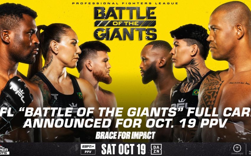 Прямая трансляция PFL Super Fights: Battle of the Giants