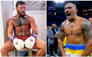 Александр Усик высказался о возможном бое с МакГрегором: "Представляете, где-то в Италии в Колизее выскочить?"
