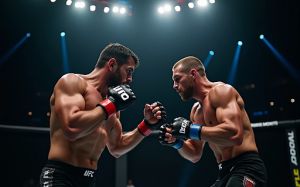 Статистика ударной активности в титульных боях UFC
