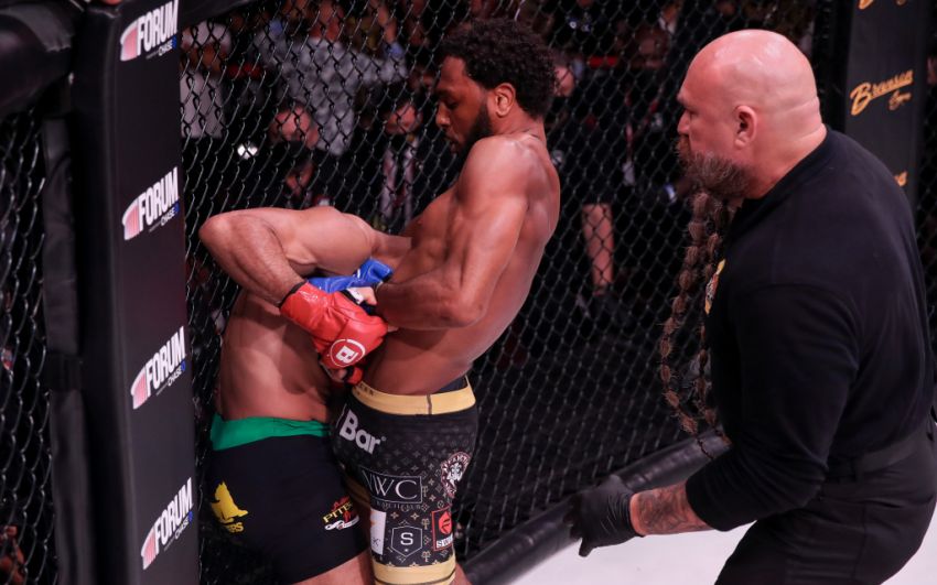 Видео боя Патрисио Фрейре — Эй Джей МакКи Bellator 263