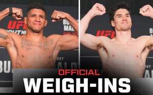 Результаты взвешивания турнира UFC Fight Night 273